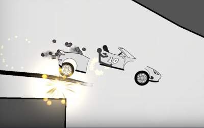 Stickman Racer Road Draw скриншот 6