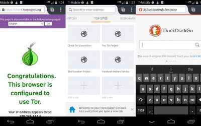 Orfox: Tor Browser for Android скриншот 1