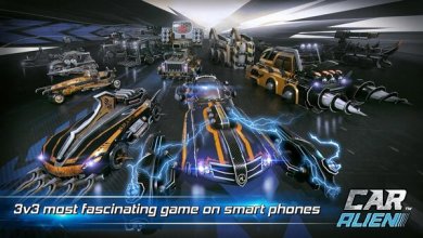 Car Alien - 3vs3 Battle [ВЗЛОМ] 1.0.9 скриншот 4