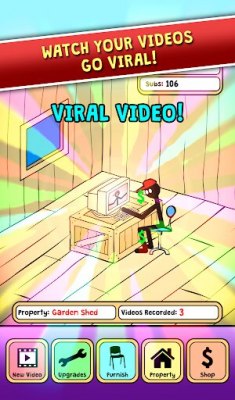 Stickman Tuber Tycoon - Tube Star Idle Clicker №8