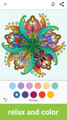 Colorflow: раскраска для взрослых screenshot №1