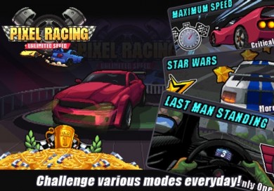 Pixel Racing [ВЗЛОМ: нет повреждений при крахе] 1.0.5 скриншот №8
