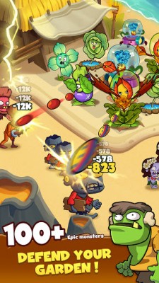 Plant Defense - Merge and Building Defense Zombie screenshot №1