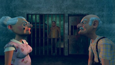 Grandpa & Granny 4 Online Game screen 2