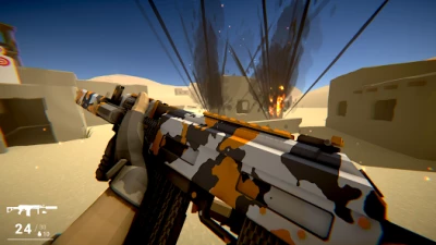 Nextbots In Backrooms: Shooter screen 2