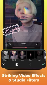 Видеоредактор и фото AndroVid screen 2
