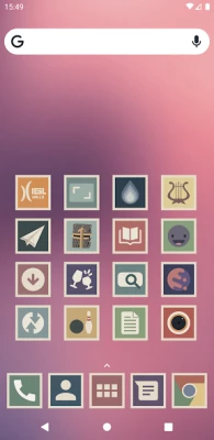 Shimu icon pack screen 1