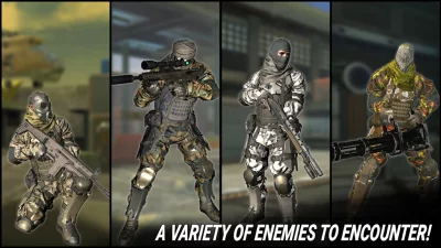 Fire Sniper Cover: FPS offline screenshot №8