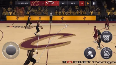 NBA LIVE Mobile  Баскетбол screenshot №3