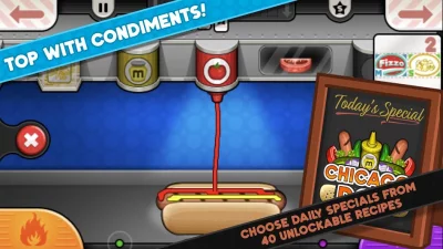 Papa's Hot Doggeria To Go! screenshot №3