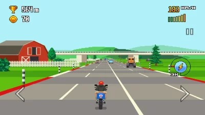 Retro Highway screenshot №2
