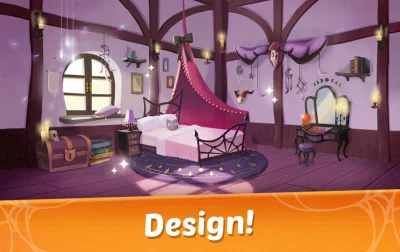 Witch &amp; Cats - Match 3 Puzzle screenshot №8