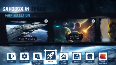 Sandbox In Space взлом screen 1